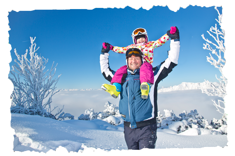 Familienurlaub Winter