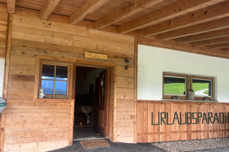 Abstellraum Aufladestation Mountainbike Bauernhof Fieberbrunn